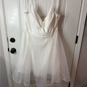 Azazie Ardea Short Wedding Dress
